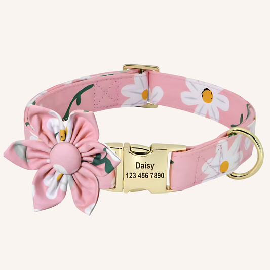 ラブフラワー首輪