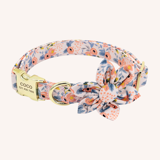 フラワー首輪